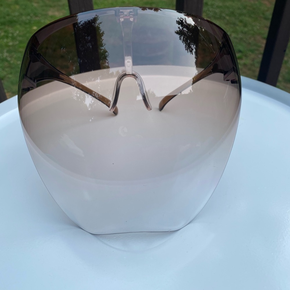 **NWOT** Light Brown Face Shield